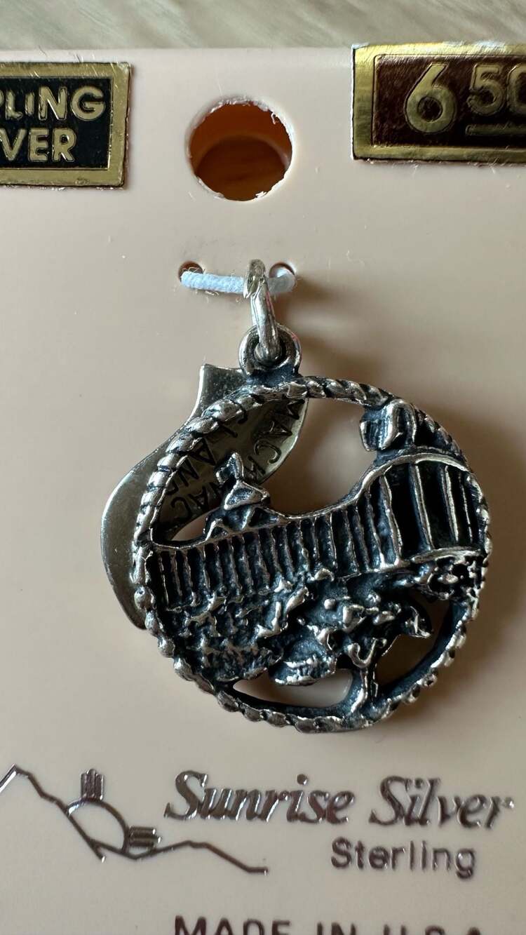 Sunrise Silver Mackinac Island Grand Hotel Sterling Silver Charm